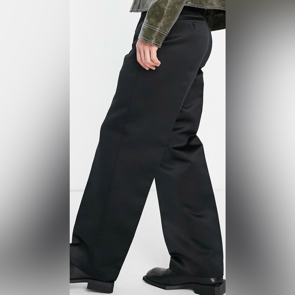 ASOS Wide Leg Smart Pants - Picture 2 of 5